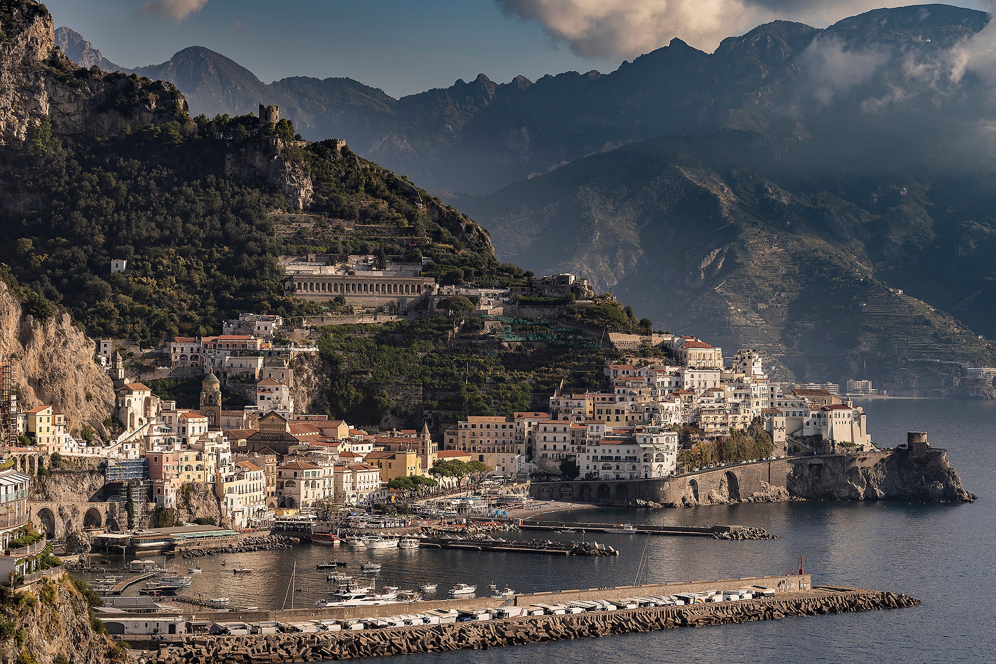 Panorama della Costiera Amalfitana
